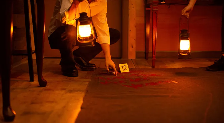 Murder Mystery Mansion escape room
